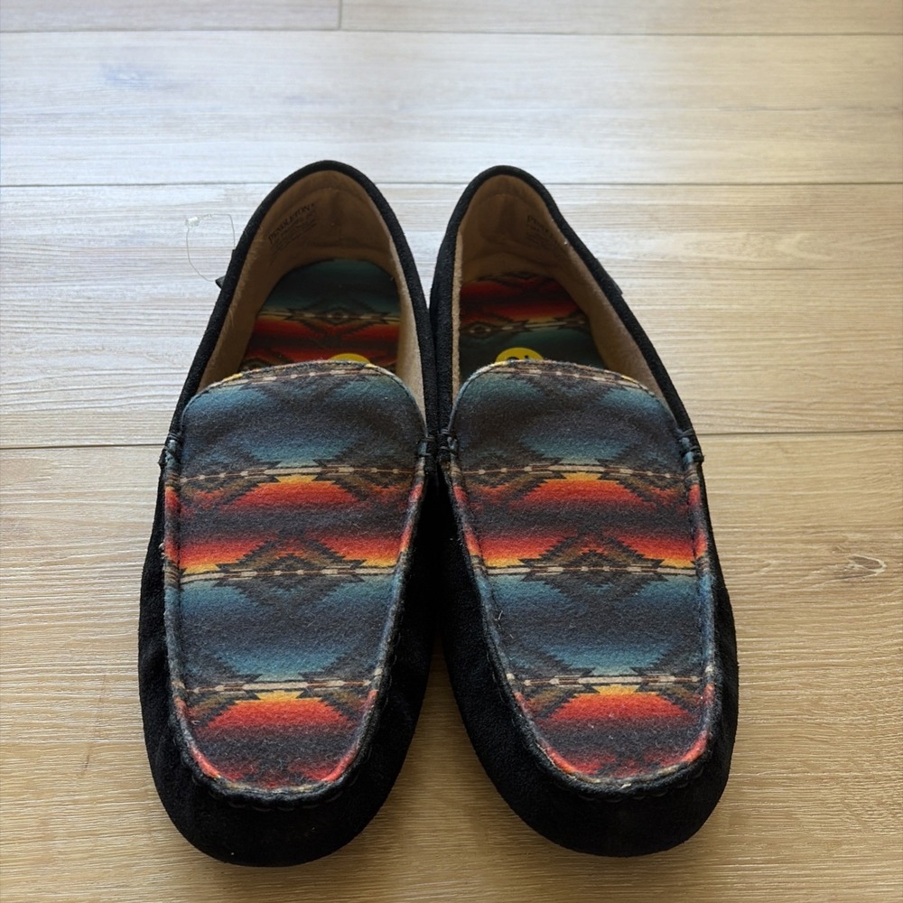 Pendleton Men's Saltillo Sunset Slip Ons Moccasins Slippers New Size 13 Aztec